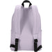 Byron 14" GRS Recycled City Laptop Backpack 16L - A lavender laptop backpack with black straps and side pockets, featuring a simple design and a logo.