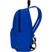 Byron 14" GRS Recycled City Laptop Backpack 16L - A blue laptop backpack with a zippered compartment and adjustable straps, featuring multiple side pockets.
