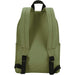 Byron 14" GRS Recycled City Laptop Backpack 16L - A green laptop backpack with two padded shoulder straps and side pockets. It features a simple design and a logo on the back.