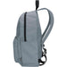 Byron 14" GRS Recycled City Laptop Backpack 16L - A grey laptop backpack with two side pockets and a zippered main compartment. It features adjustable shoulder straps.