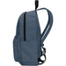 Byron 14" GRS Recycled City Laptop Backpack 16L - A grey backpack with a sleek design and two exterior pockets, featuring adjustable straps and a logo.