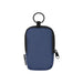 Byron Clip & Go GRS Recycled Small Pouch 0.2L - A small navy pouch with a zip closure and a loop attachment, featuring a logo. Made from recycled materials.