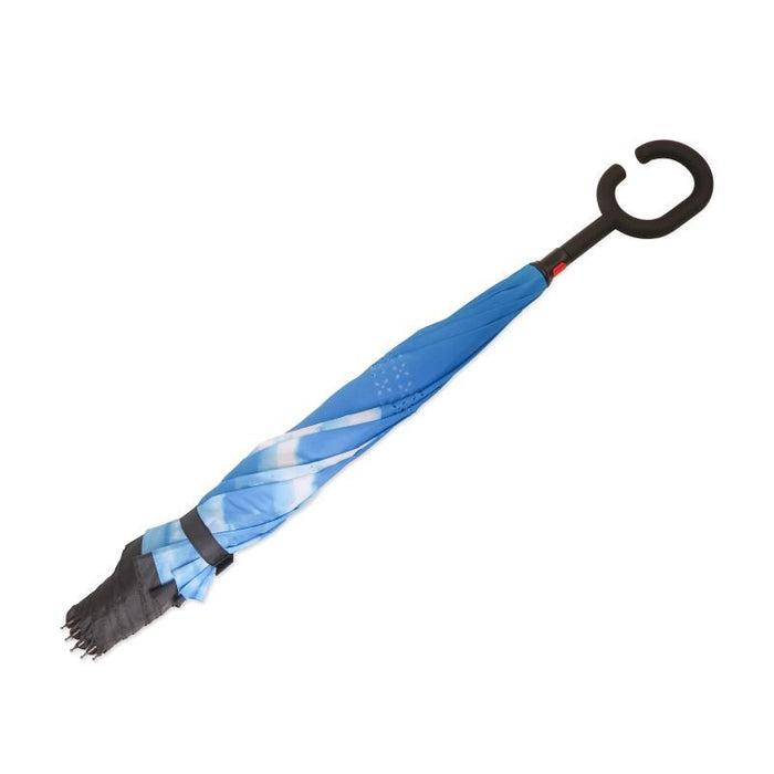 Full Colour Reversible Folding Umbrellas - Custom Promotional Product