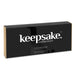 Keepsake Luca Salad Servers - A boxed set of Keepsake Luca Salad Servers with a black and gold design, featuring a logo on the packaging.