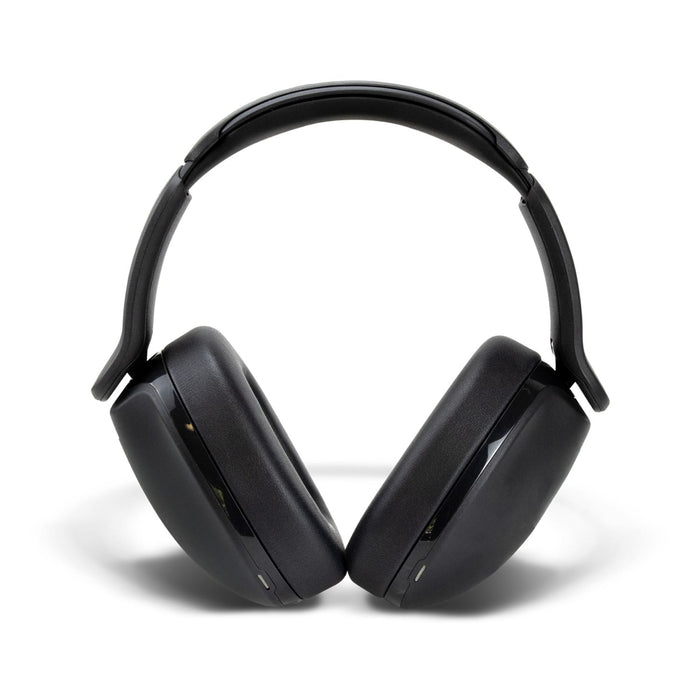 Skullcandy Hesh 360 Headphones - Black Skullcandy Hesh 360 headphones with an adjustable headband and a sleek design. Features a logo on the ear cups.