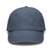 Vintage Washed Cap - A vintage washed cap in a deep navy blue, featuring a curved brim and a stitched detail. It has a logo on the front.