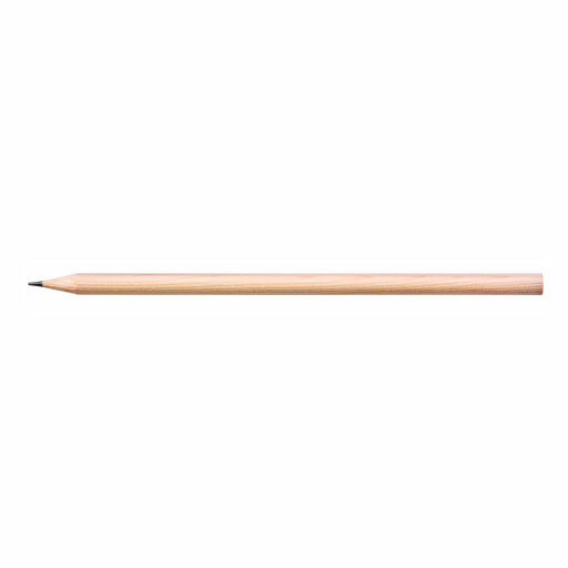 Staedtler Graphite Pencil 175mm Round Barrel - A wooden graphite pencil with a round barrel and sharpened tip, featuring a simple design and a subtle logo.