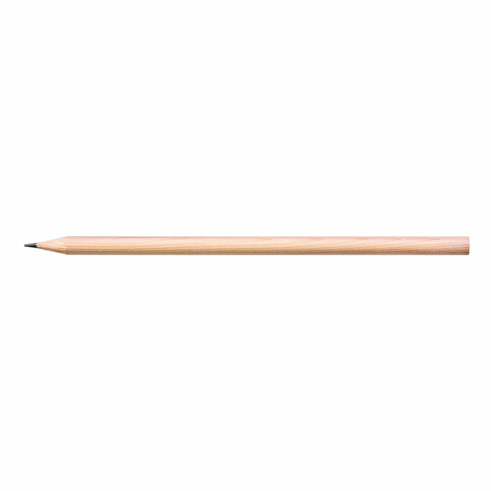 Staedtler Graphite Pencil 175mm Round Barrel - A wooden graphite pencil with a round barrel and sharpened tip, featuring a simple design and a subtle logo.