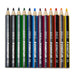 Staedtler Colouring Pencil Set of 12 - A set of 12 Staedtler colouring pencils in various colours, neatly aligned with branding visible.