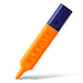 Staedtler Textsurfer Classic Highlighter - An orange highlighter with a dark blue cap, featuring a logo on the side.