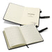 Pierre Cardin Fontaine Weekly Diary - 2027 - A weekly diary with a sleek black cover and cream pages, featuring a ribbon marker and branding.