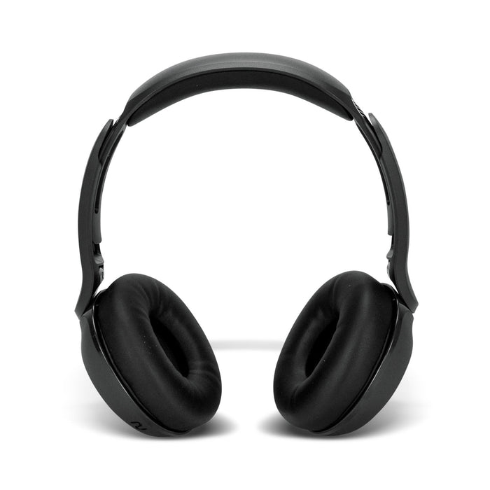 Skullcandy Icon 180 Wireless Headphones - Black Skullcandy Icon 180 wireless headphones with cushioned ear cups and an adjustable headband.