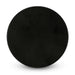 Multi-Functional Magnetic Badge - A black circular badge with a smooth surface and a magnetic backing. It features a logo on one side.