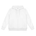 Custom Women's Active Zipped Hoodie - A white zipped hoodie with a hood, front pockets, and drawstring, featuring a logo on the label.