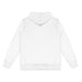 Custom Women's Active Zipped Hoodie - A white women's active zipped hoodie featuring a hood and long sleeves, with a plain back view.