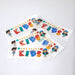 Prism Print - 90 x 25mm Sticker - Four colourful stickers featuring playful characters and the text "Creative Kids." Each sticker has a white background.