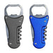 Multi-Tool Bottle Opener - A drink bottle opener multi-tool in black and blue, featuring a corkscrew and a bottle opener design.