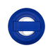 Ain Recycled Plastic Magnetic Phone Stand with Bottle Opener - A blue recycled plastic magnetic phone stand with a bottle opener feature, including a logo.