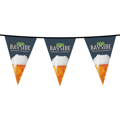 Custom PVC Pennant String Flags - Custom Promotional Product