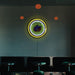 Double Ring Neon Wall Clock - Custom Promotional Product