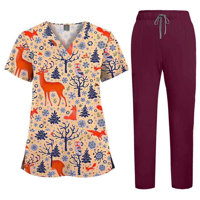 Custom Scrub & Pants Set - Custom Promotional Product