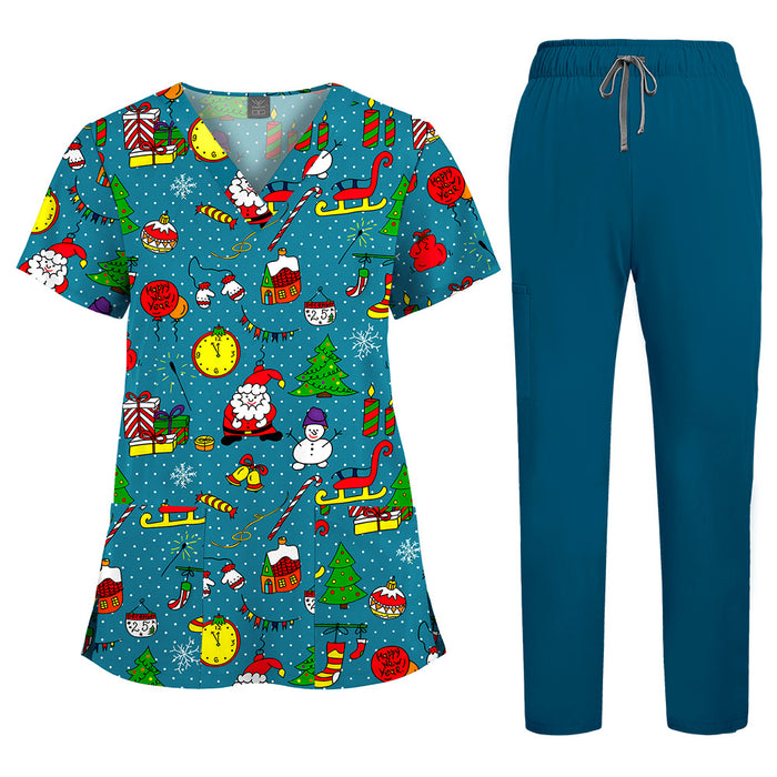Custom Scrub & Pants Set - Custom Promotional Product