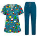 Custom Scrub & Pants Set - Custom Promotional Product