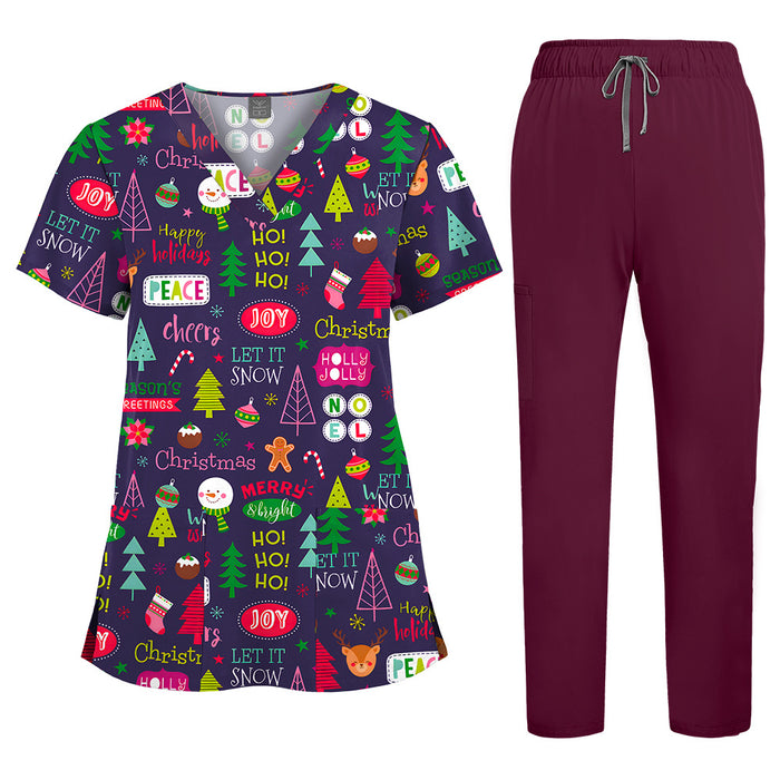 Custom Scrub & Pants Set - Custom Promotional Product