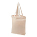 Premium Juco Tote - A beige tote bag with two fabric handles. The bag has a simple design and features a logo.