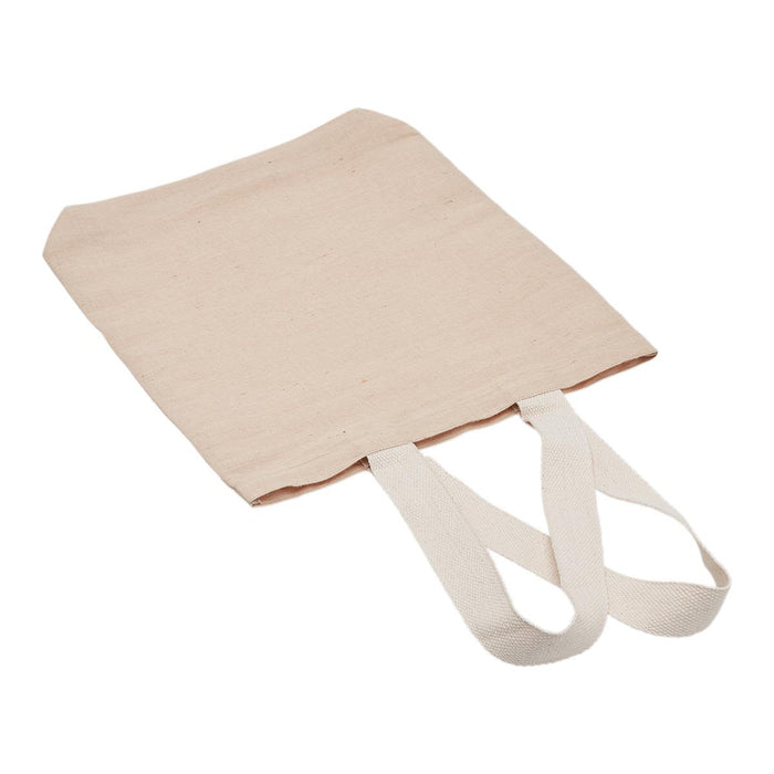 Premium Juco Tote - A premium juco tote bag in a natural beige colour with long, sturdy handles. It features a simple design.