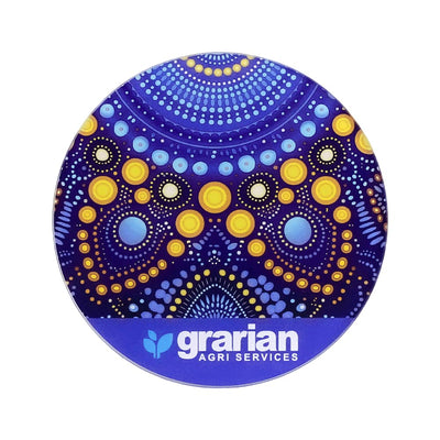 Round Glass Coaster