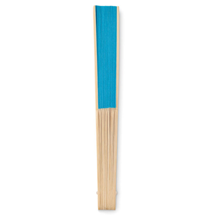 Bamboo Fabric Hand Fans - Custom Promotional Product