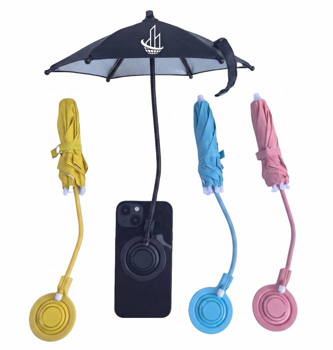 Magnetic Retractable Phone Umbrella