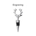 Deer Head Sealed Wine Stopper - Custom Promotional Product