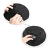 Bucket Hat with Card Pocket - A black bucket hat with a zippered pocket, showing hands placing an item into the pocket.