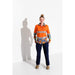 Trademutt Women's Fractal Orange Day/Night Hi Vis Workshirt - Custom Promotional Product
