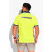 Trademutt Yellow Fractal Short Sleeve Polo - Custom Promotional Product