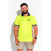 Trademutt Yellow Fractal Short Sleeve Polo - Custom Promotional Product