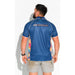 Trademutt Navy Fractal Short Sleeve Polo - Custom Promotional Product