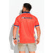 Trademutt Orange Fractal Short Sleeve Polo - Custom Promotional Product