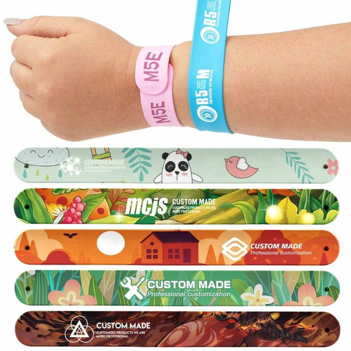 Silicone Slap Band - Full Colour Print - Custom Promotional Product