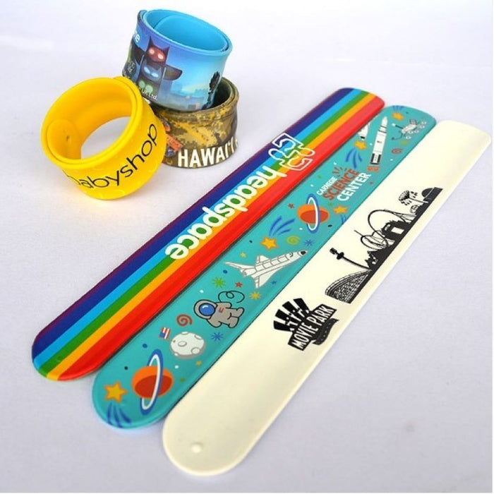 Silicone Slap Band - Full Colour Print - Custom Promotional Product