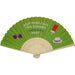 Bamboo Fabric Hand Fans - Custom Promotional Product