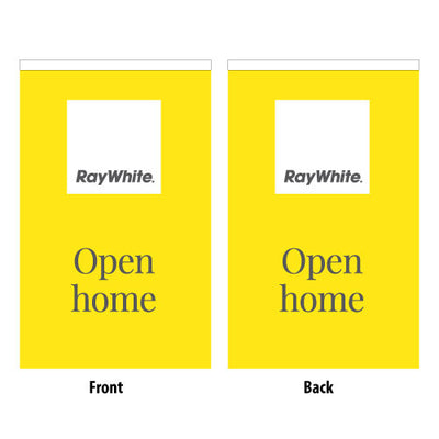 Real Estate Hanging Banner 150cm x 90cm - Custom Promotional Product