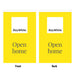 Real Estate Hanging Banner 150cm x 90cm - Custom Promotional Product