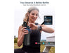 WaterH Boost Smart Bottle 24oz (710ml) - A drink bottle in dark grey with a digital display, featuring a flip-top lid and a logo.