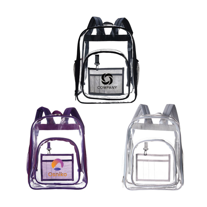 Heavy Duty Transparent Backpack - Custom Promotional Product