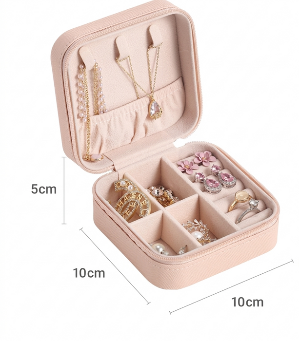Wanderlust Compact Jewellery Organiser Case