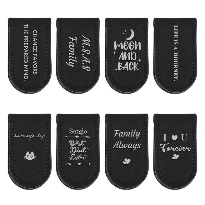 PU Leather Money Clip
