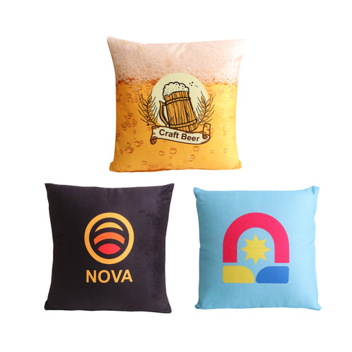 Branded Square Cushion - Custom Promotional Product
